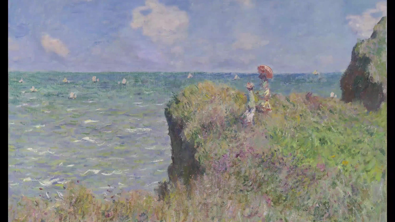 Cliff Walk at Pourville Motion Graphic